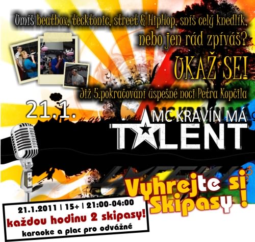 Kravín má talent