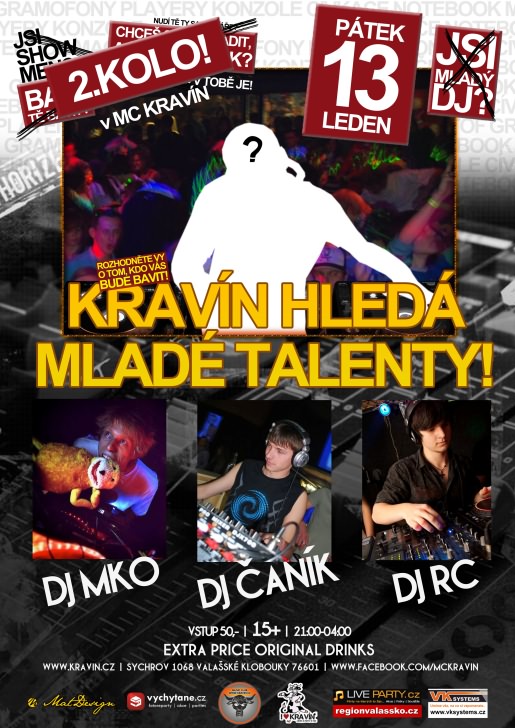 Kravín hledá mladé talenty 2.kolo