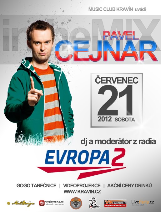 Pavel Cejnar in the mix v MC Kravín