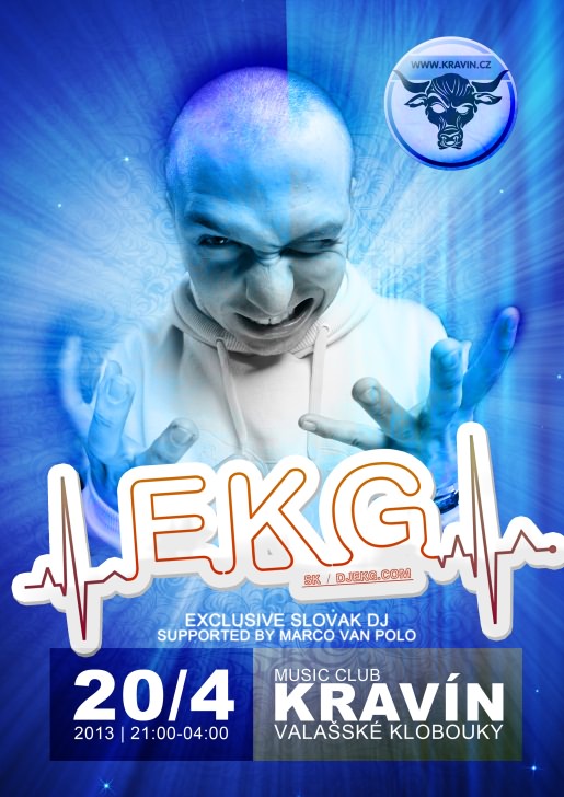 dj EKG na Kravíně!