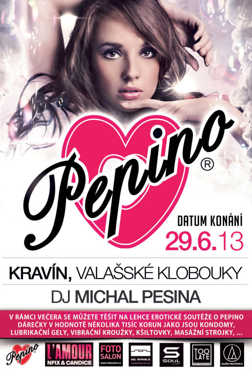 Pepino party v hudebním klubu Kravín