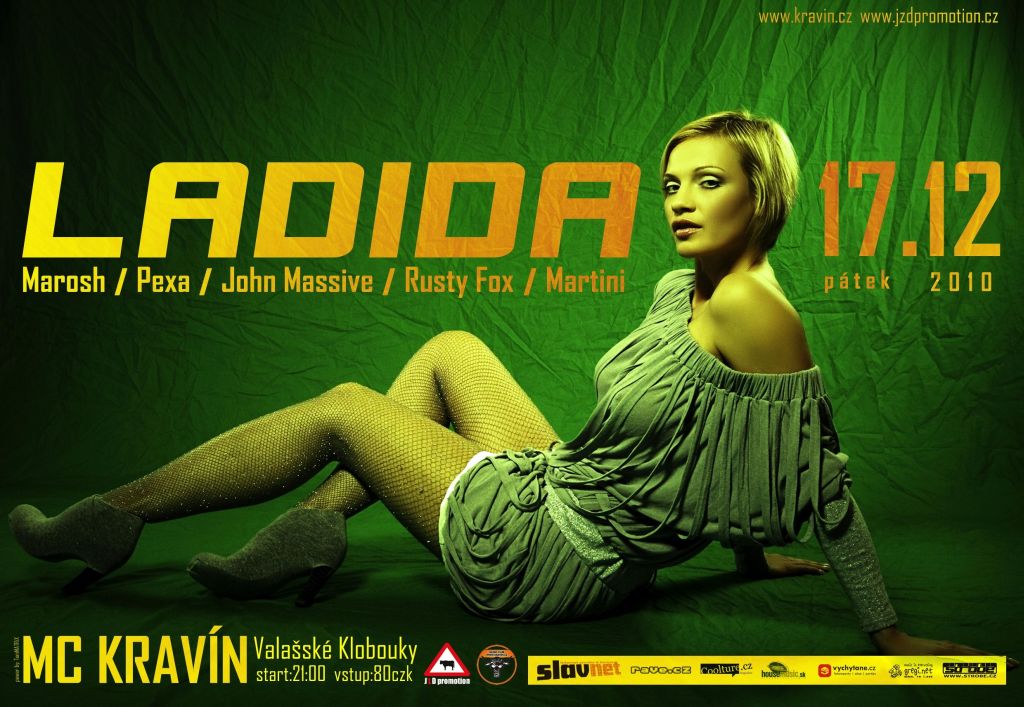 DJane Ladida se supportem JZD Promotion..